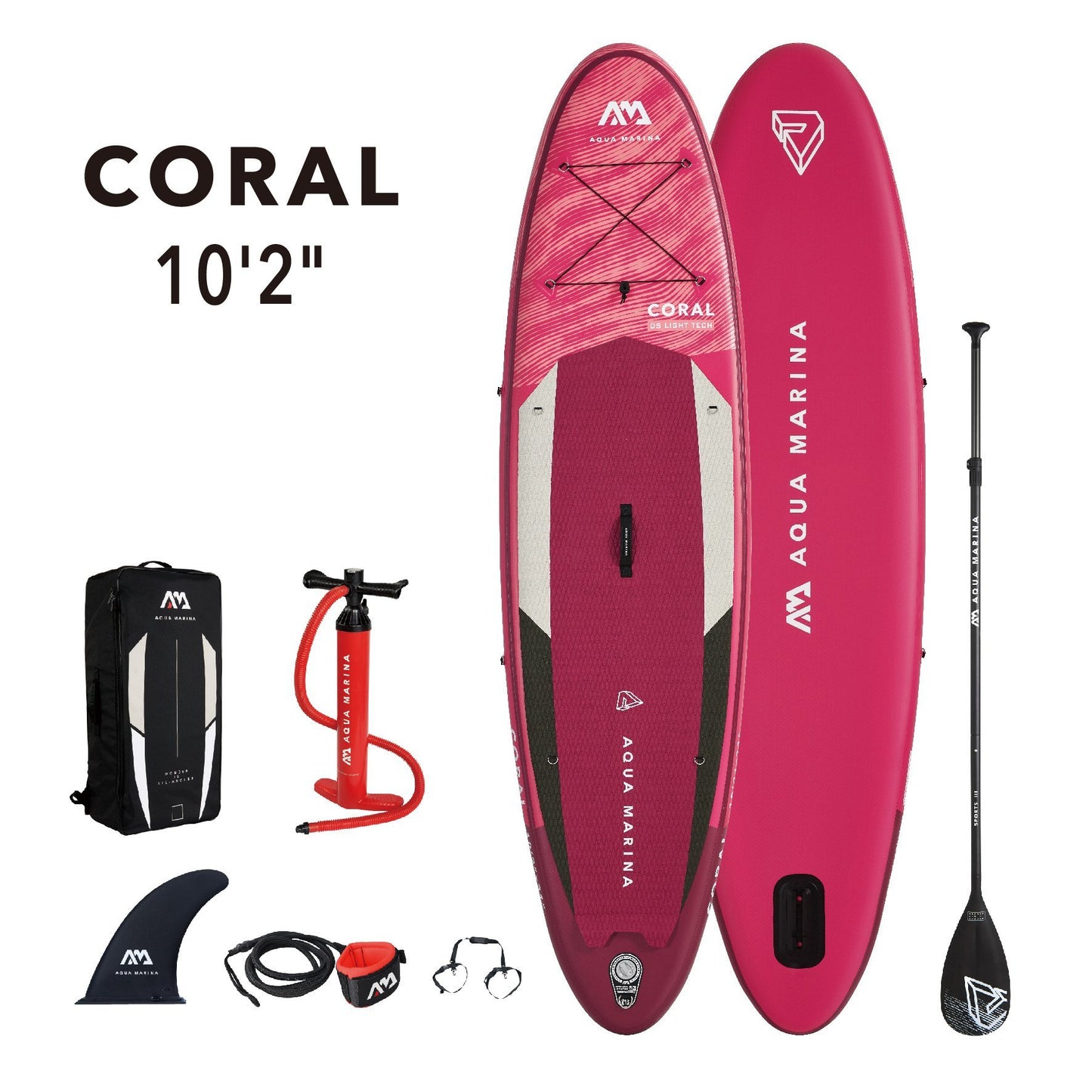 Aqua Marina Coral SUP Paket 10´2"