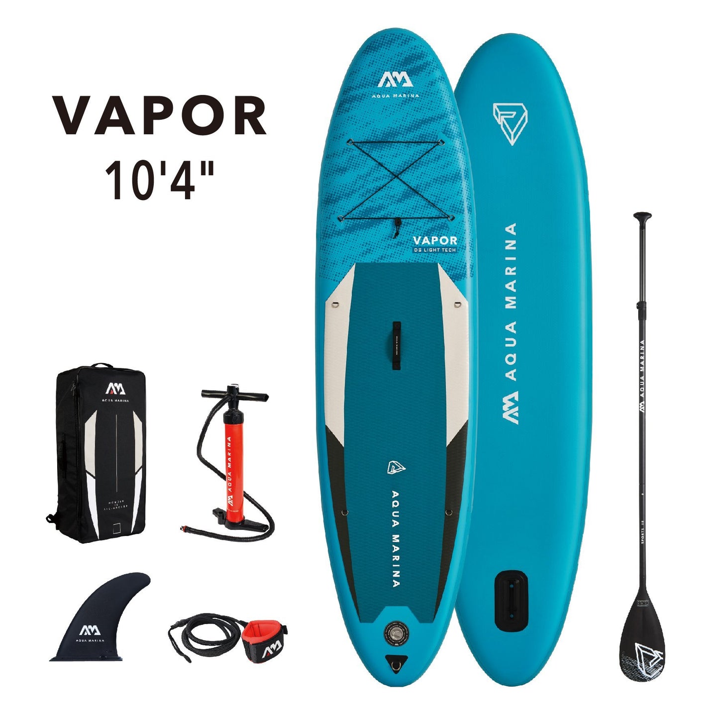 Aqua Marina Vapor SUP-Paket 10'4"